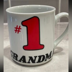 GUC Vintage 70s 80s #1 Grandma coffee tea mug
